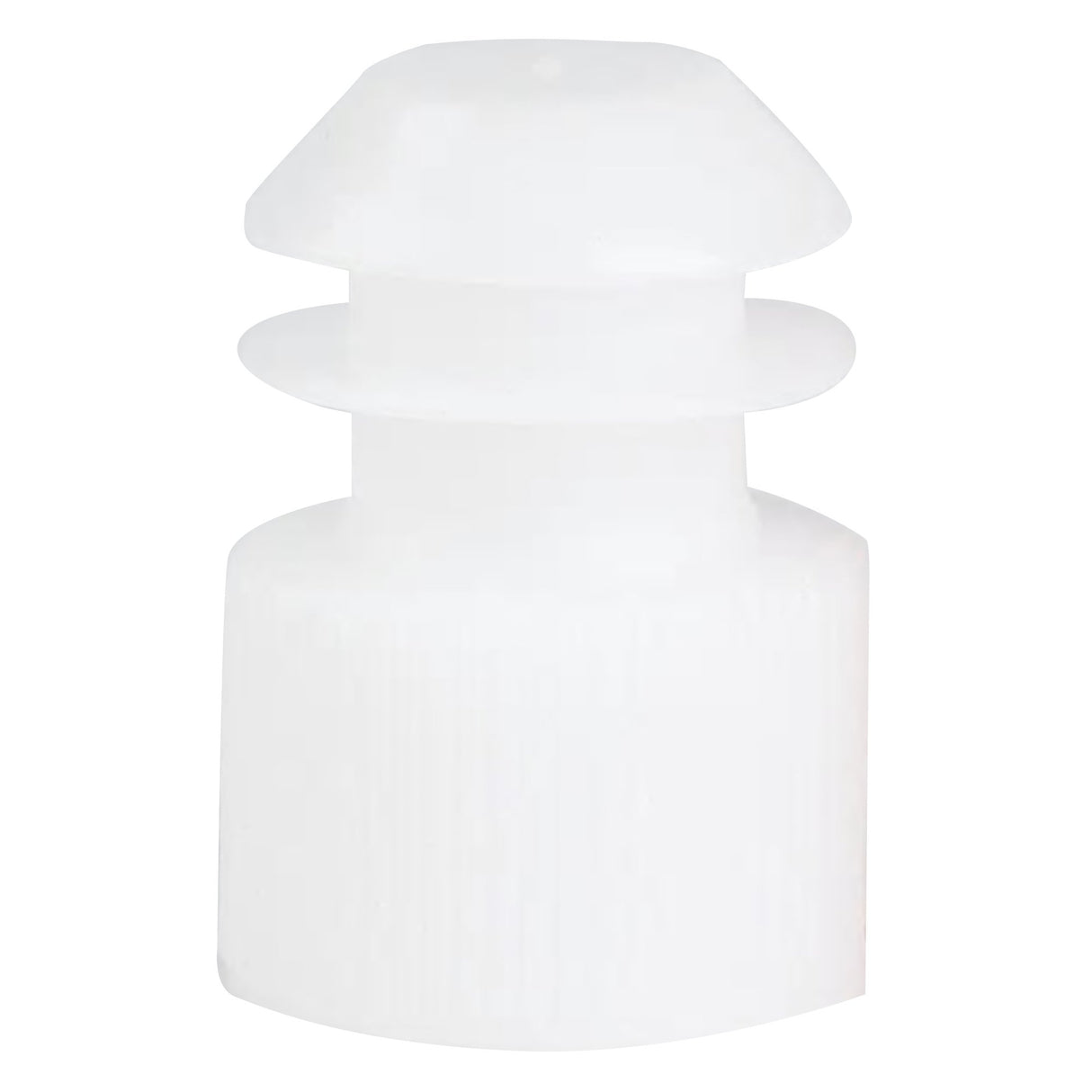 McKesson Tube Closure Polyethylene Flanged Plug Cap White 16 mm For Use with 16 mm Blood Drawing Tubes, Glass Test Tubes, Plastic Culture Tubes NonSterile - BeHope