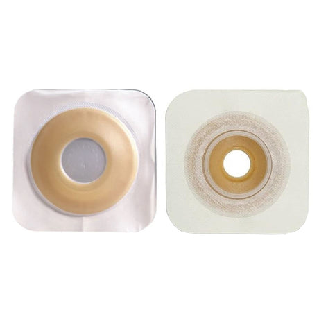 Ostomy Barrier Sur-Fit Natura® Precut, Extended Wear Durahesive® Adhesive 57 mm Flange Sur-Fit® Natura® System Hydrocolloid 1-1/2 Inch Opening 5 X 5 Inch - BeHope