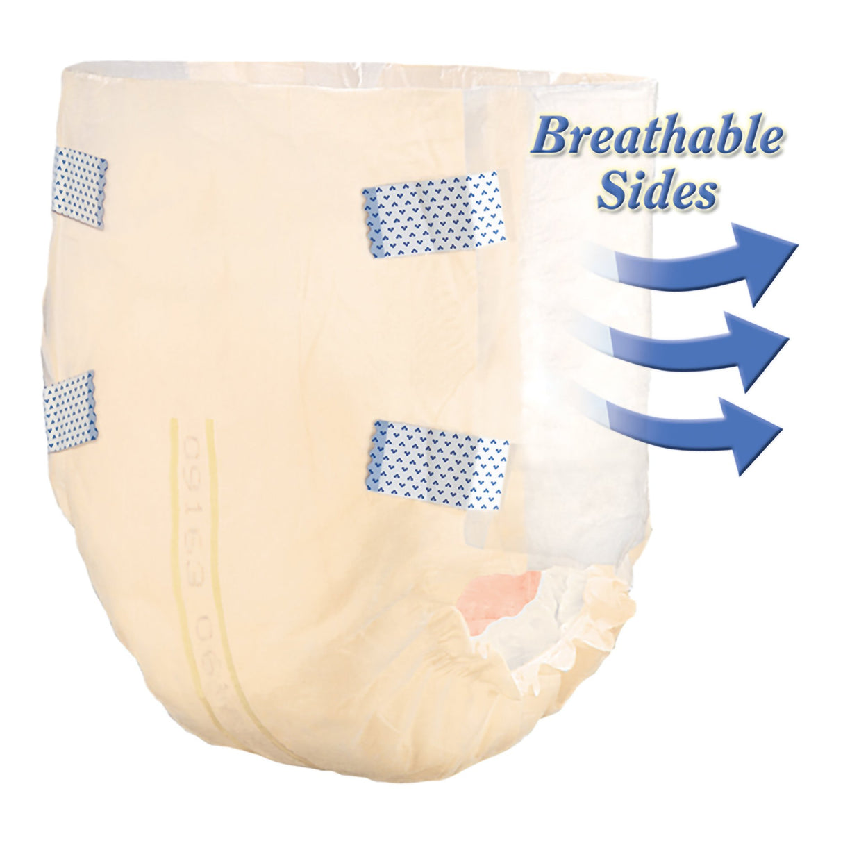 Unisex Adult Incontinence Brief Tranquility SmartCore™ X-Large Disposable Heavy Absorbency - BeHope
