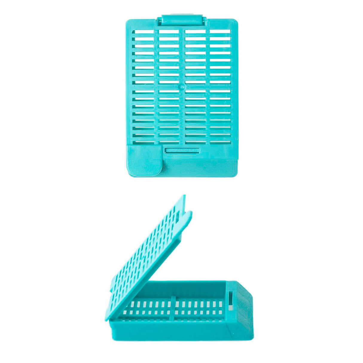 Tissue Cassette Swingsette™ Acetal Aqua - BeHope