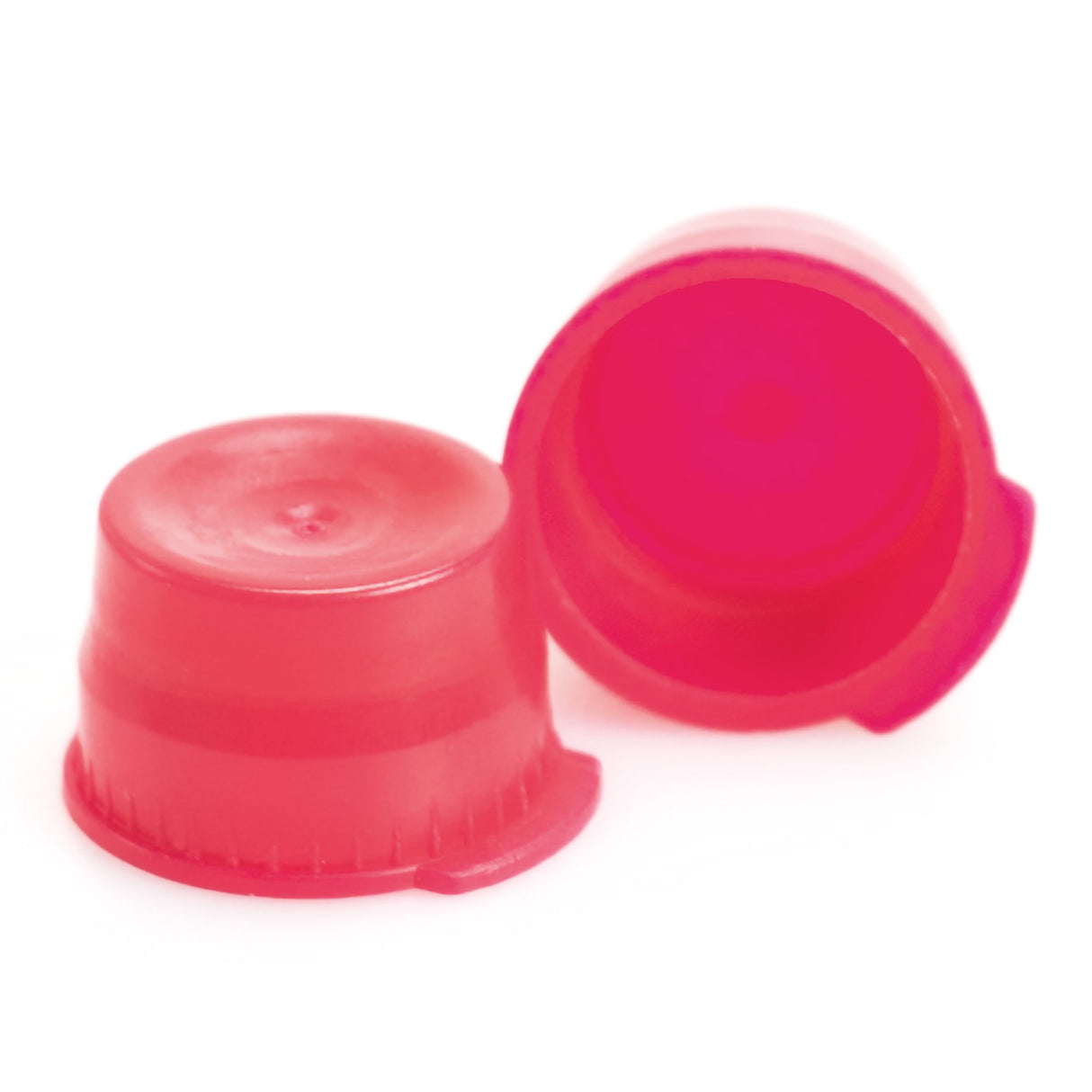 McKesson Tube Closure Polyethylene Snap Cap Red 13 mm For Use with 13 mm Blood Drawing Tubes, Glass Test Tubes, Plastic Culture Tubes NonSterile - BeHope