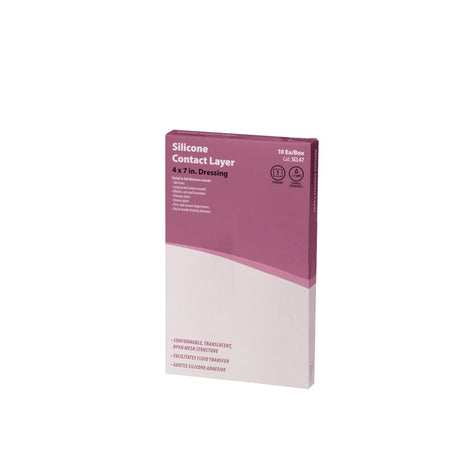 Wound Contact Layer Dressing Cardinal Health™ 4 X 7 Inch Sterile - BeHope