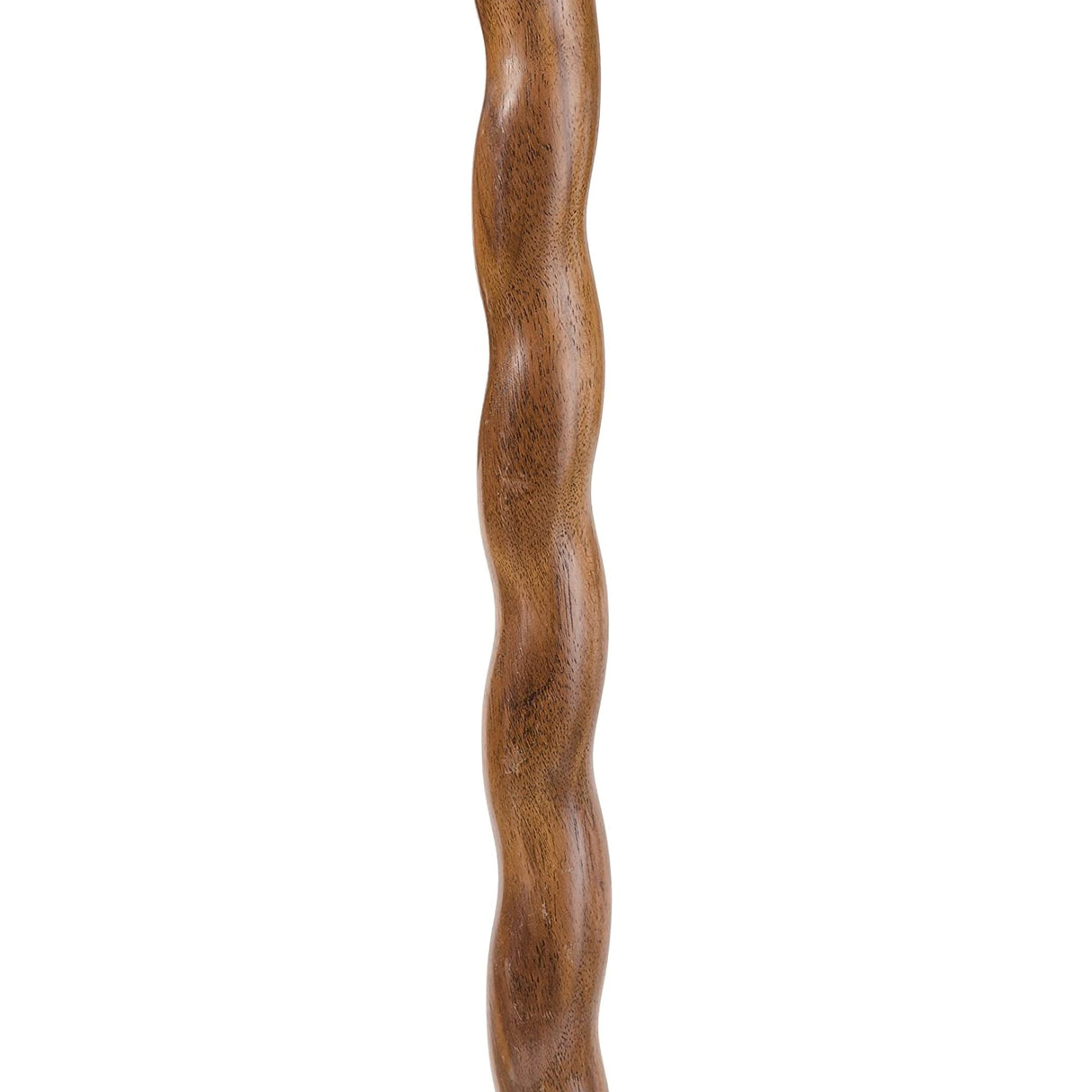 T-Handle Cane Brazos™ Twisted Wood 34 Inch Height Wood Grain - BeHope