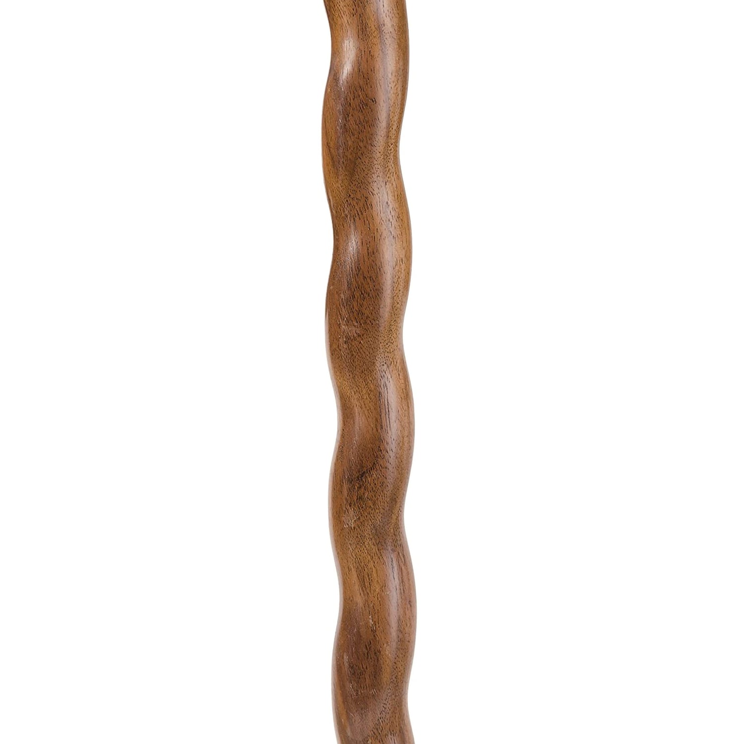 T-Handle Cane Brazos™ Twisted Wood 34 Inch Height Wood Grain - BeHope