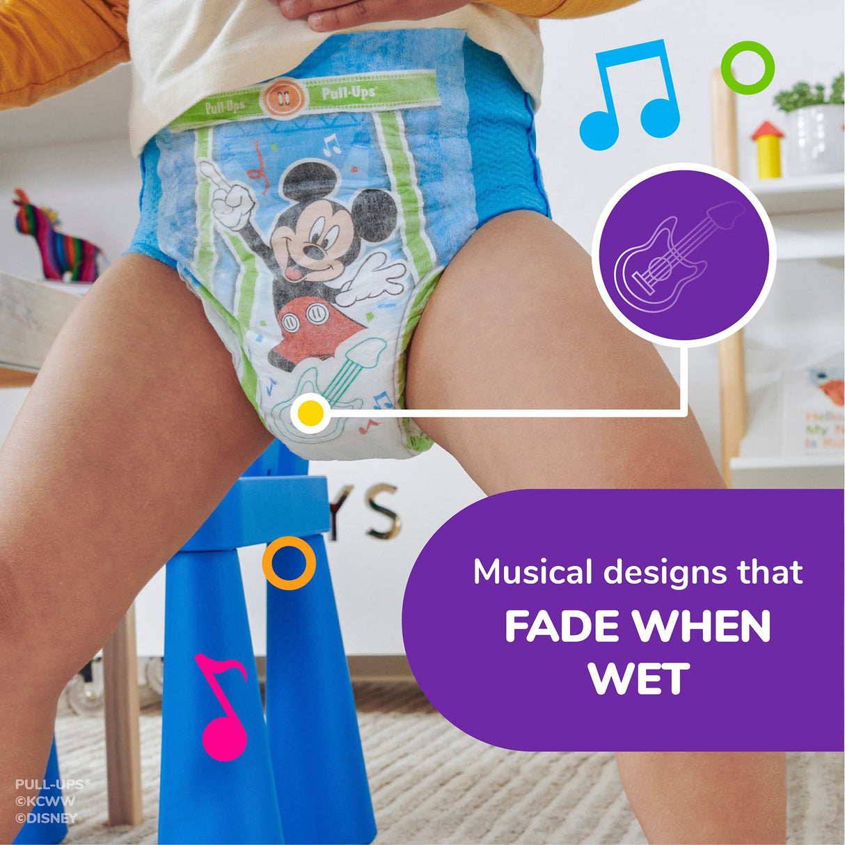 Male Toddler Training Pants Pull-Ups® Size 2T to 3T Disposable Moderate Absorbency - BeHope