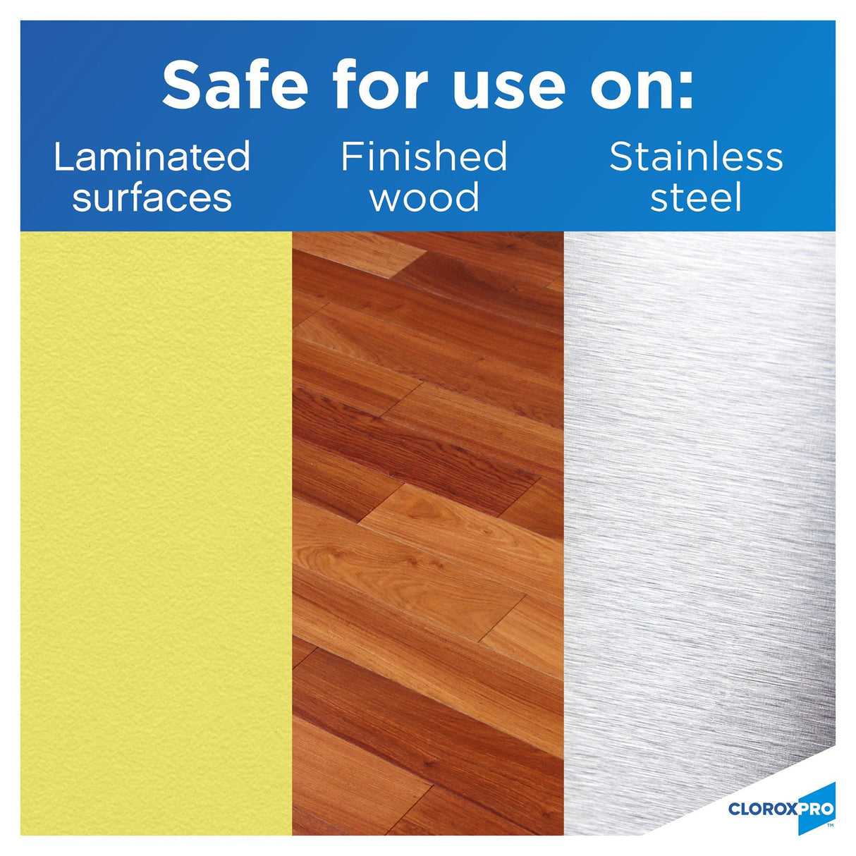 Surface Disinfectant CloroxPro™ Clorox® Premoistened Manual Pull Wipe 75 Count Canister Fresh Scent NonSterile - BeHope
