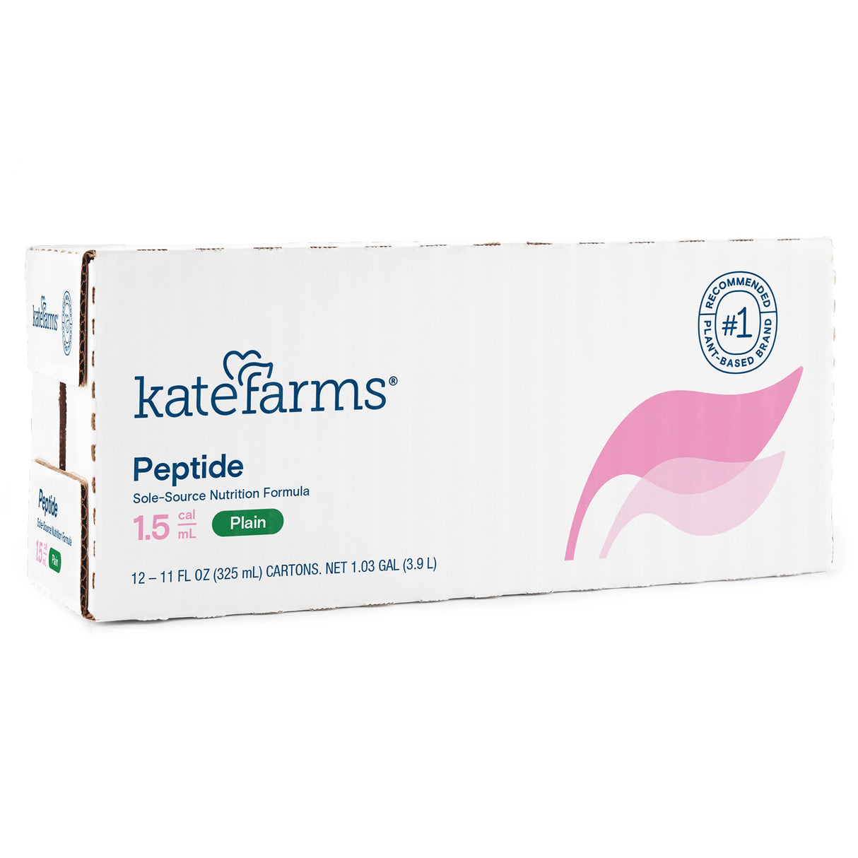 Oral Supplement Kate Farms Peptide 1.5 Plain Flavor Liquid 11 oz. Carton - BeHope