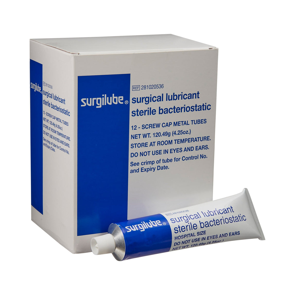 Lubricating Jelly - Carbomer free Surgilube® 4.25 oz. Tube Sterile - BeHope