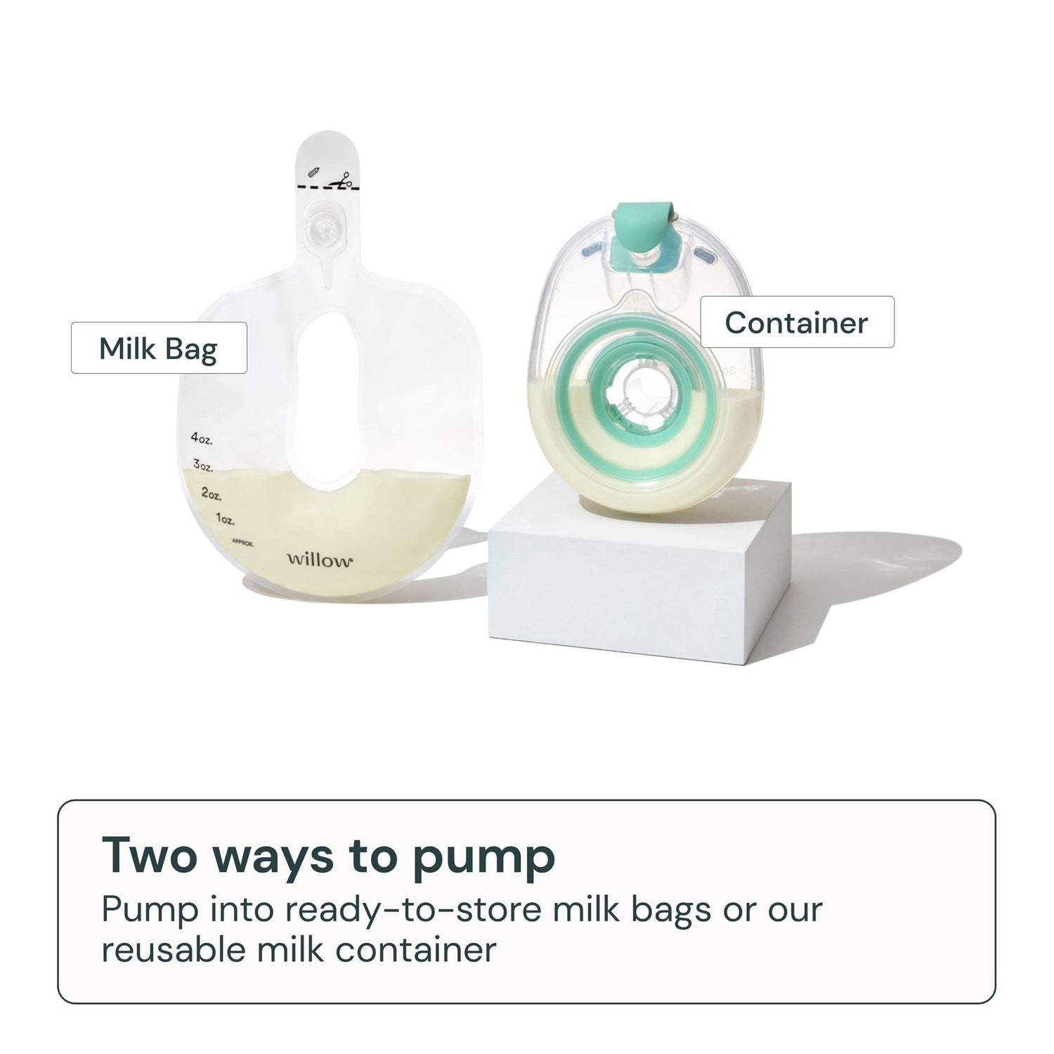 Hands Free Double Electric Breast Pump Willow® 3.0 - BeHope