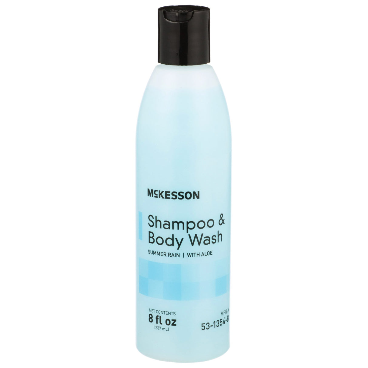 Shampoo and Body Wash McKesson 8 oz. Flip Top Bottle Summer Rain Scent - BeHope