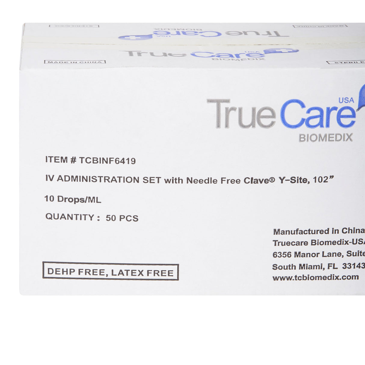 IV Pump Set McKesson Pump 1 Port 10 Drops / mL Drip Rate Without Filter 102 Inch Tubing Solution Without Flow Regulator - BeHope