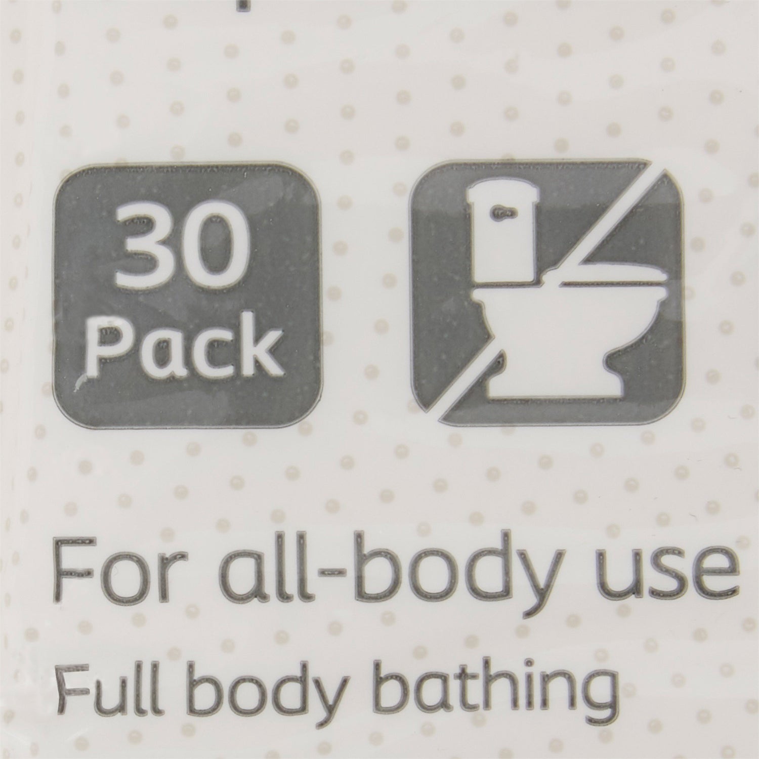 Rinse-Free Bath Wipe Bedside-Care® EasiCleanse™ Soft Pack Scented 30 Count - BeHope
