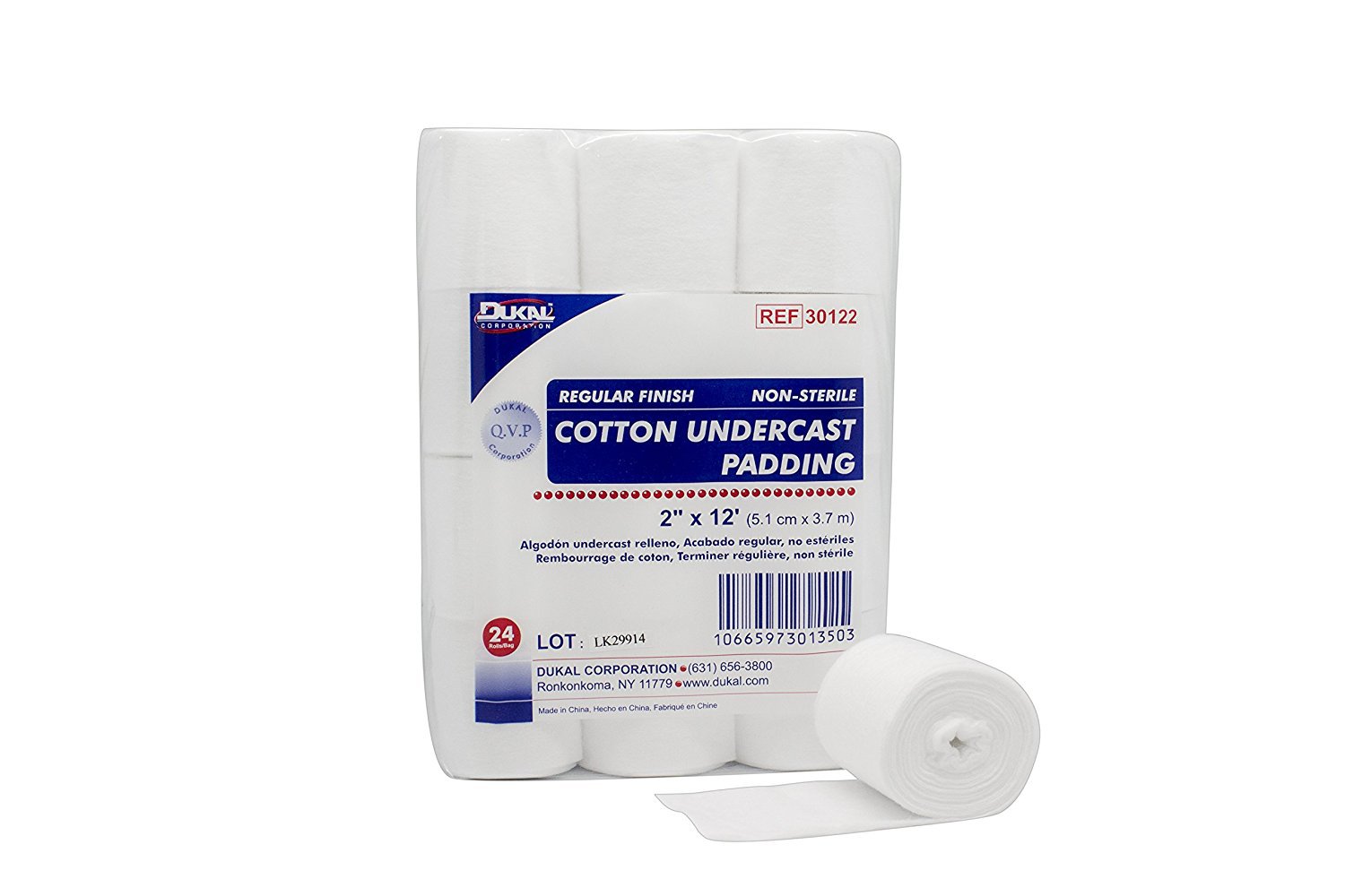 Cast Padding Undercast Dukal™ 2 Inch X 4 Yard Cotton NonSterile - BeHope