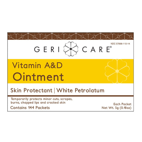 A & D Ointment Geri-Care® 5 Gram Individual Packet Unscented Ointment - BeHope