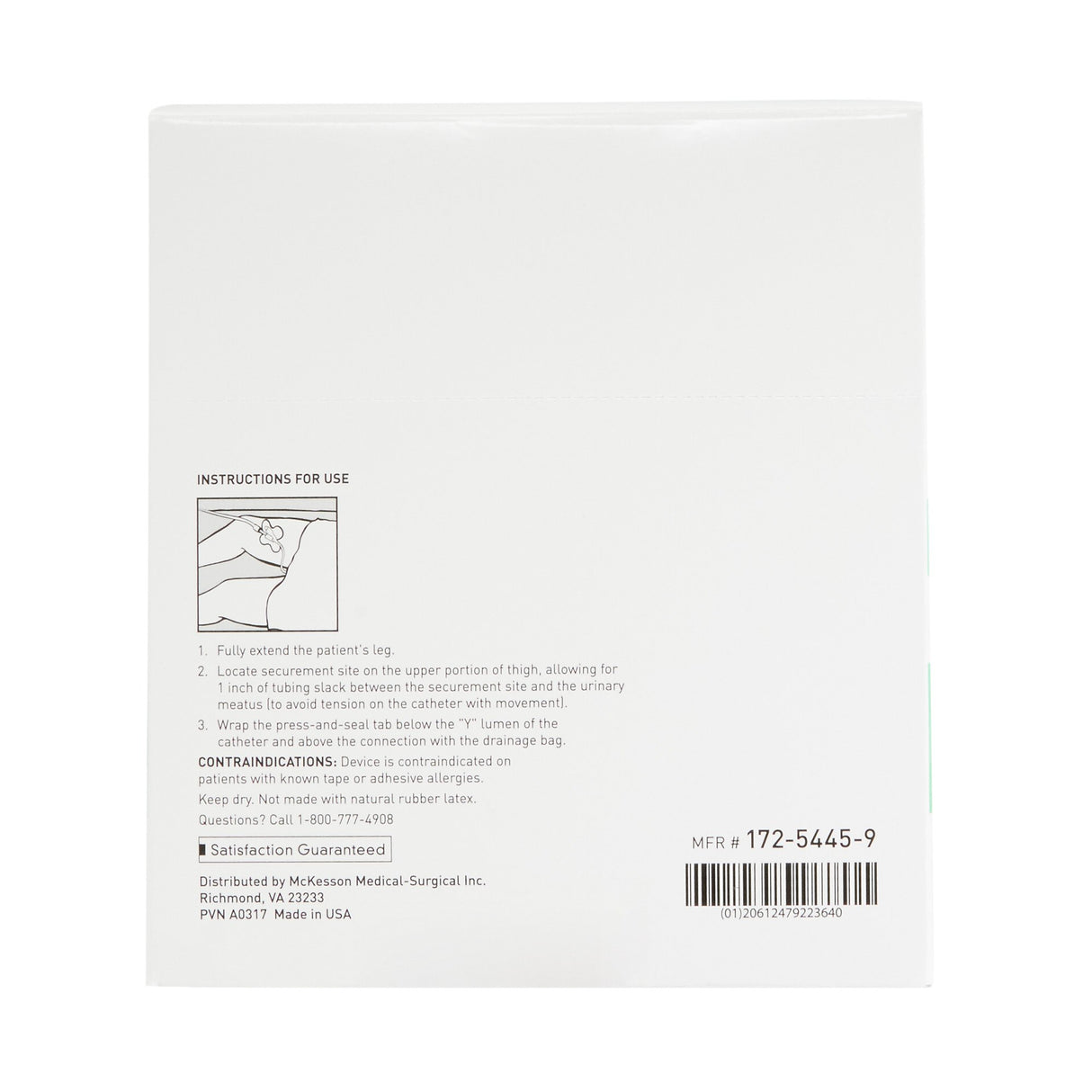 Catheter Stabilization Device McKesson NonSterile, 2.5 Inch Tab - BeHope