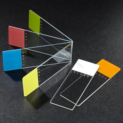 Microscope Slide Globe 1324 Series 25 X 75 X 1.1 mm White Frosted End - BeHope