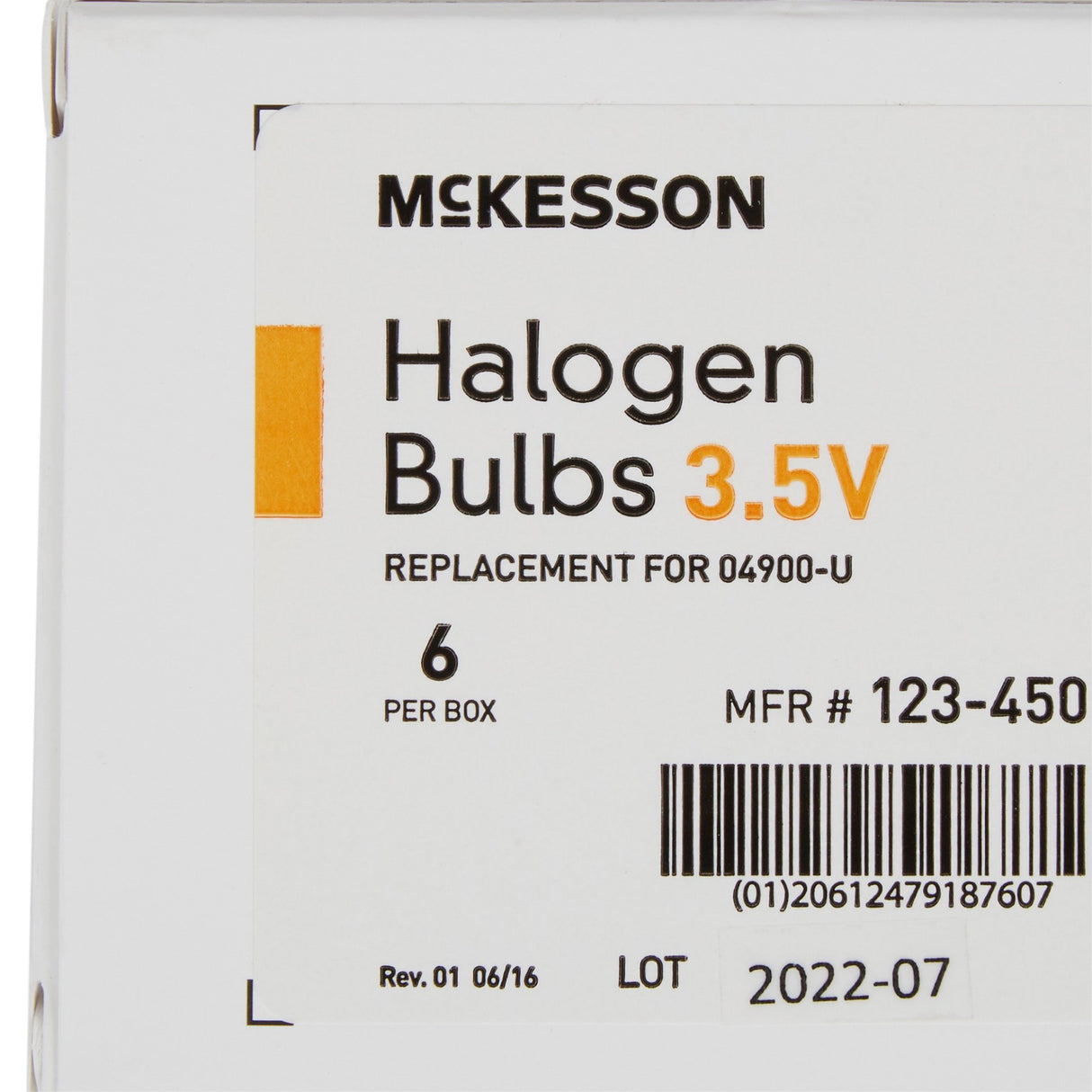 Ophthalmoscope Replacement Bulb McKesson Halogen 3.5 Volt 2.5 Watt - BeHope