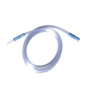 Suction Tubing AMSure® Clear 3/16 Inch I.D. 1-1/2 Foot Length Non-Conductive Plastic Sterile - BeHope