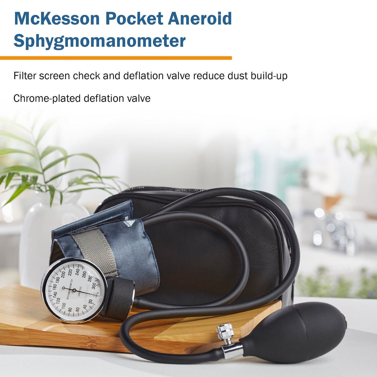 Aneroid Sphygmomanometer Unit McKesson Brand Pediatric Cuff Nylon Cuff 13 - 19.5 cm Pocket Aneroid - BeHope