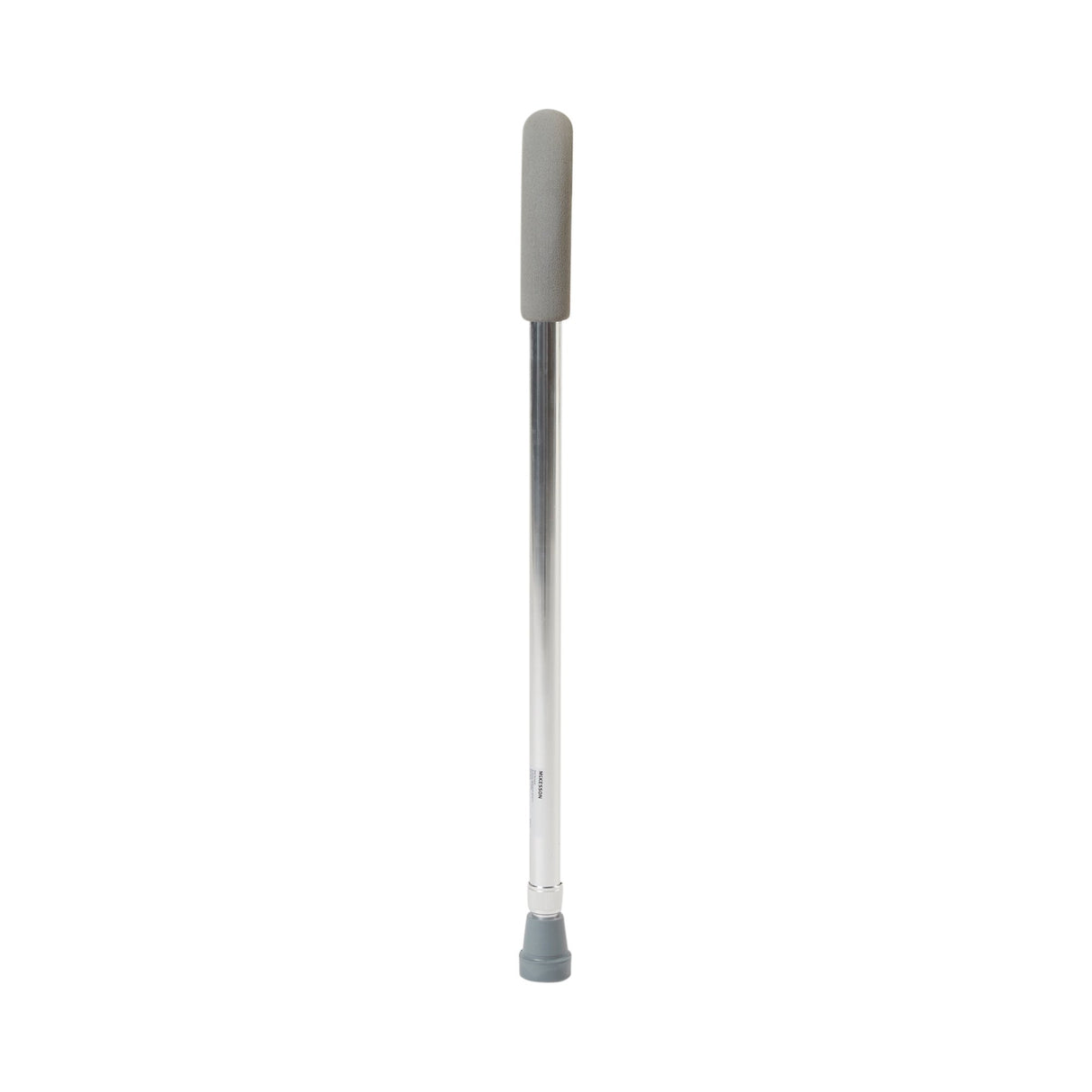 Round Handle Cane McKesson Aluminum 28-3/4 to 37-3/4 Inch Height Silver - BeHope