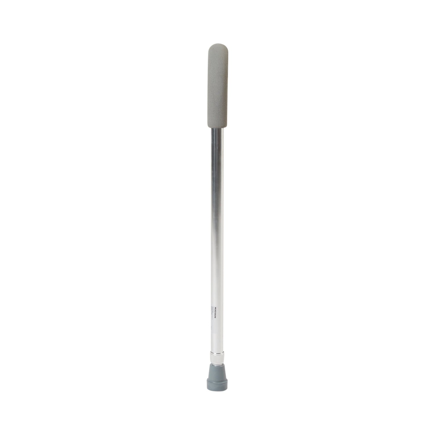 Round Handle Cane McKesson Aluminum 28-3/4 to 37-3/4 Inch Height Silver - BeHope