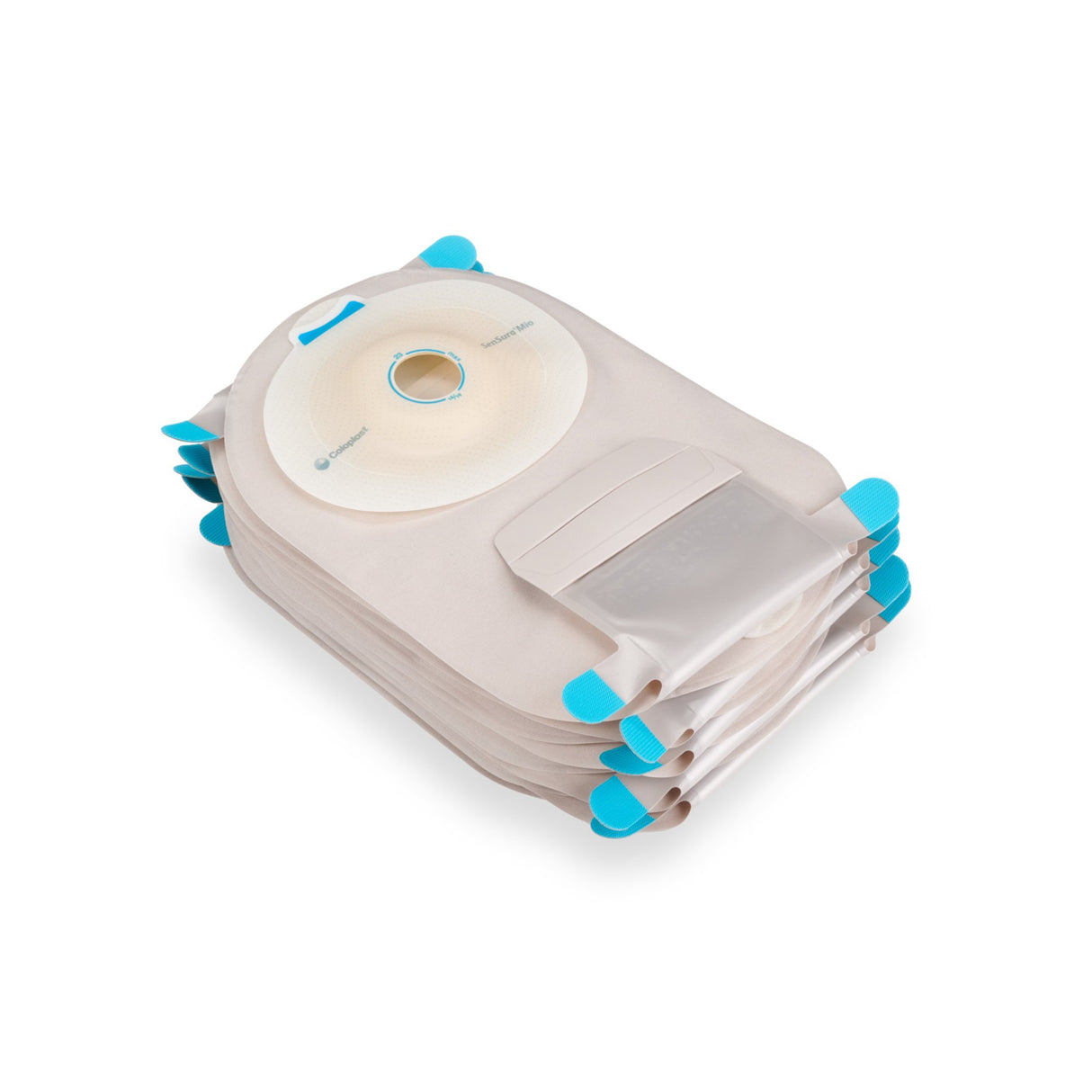 Ostomy Pouch SenSura® Mio Convex One-Piece System 11 Inch Length, Maxi Convex Light, Pre-Cut 1 Inch Stoma Drainable - BeHope