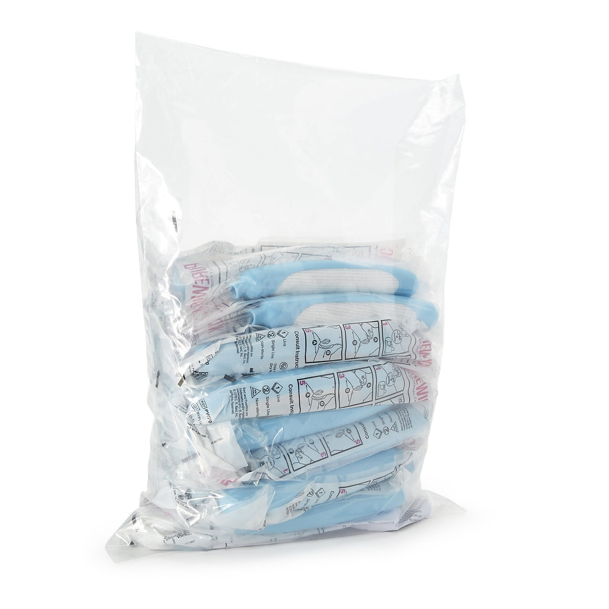 Female External Catheter for Vacuum Suction PureWick™ Latex One Size Fits Most - BeHope