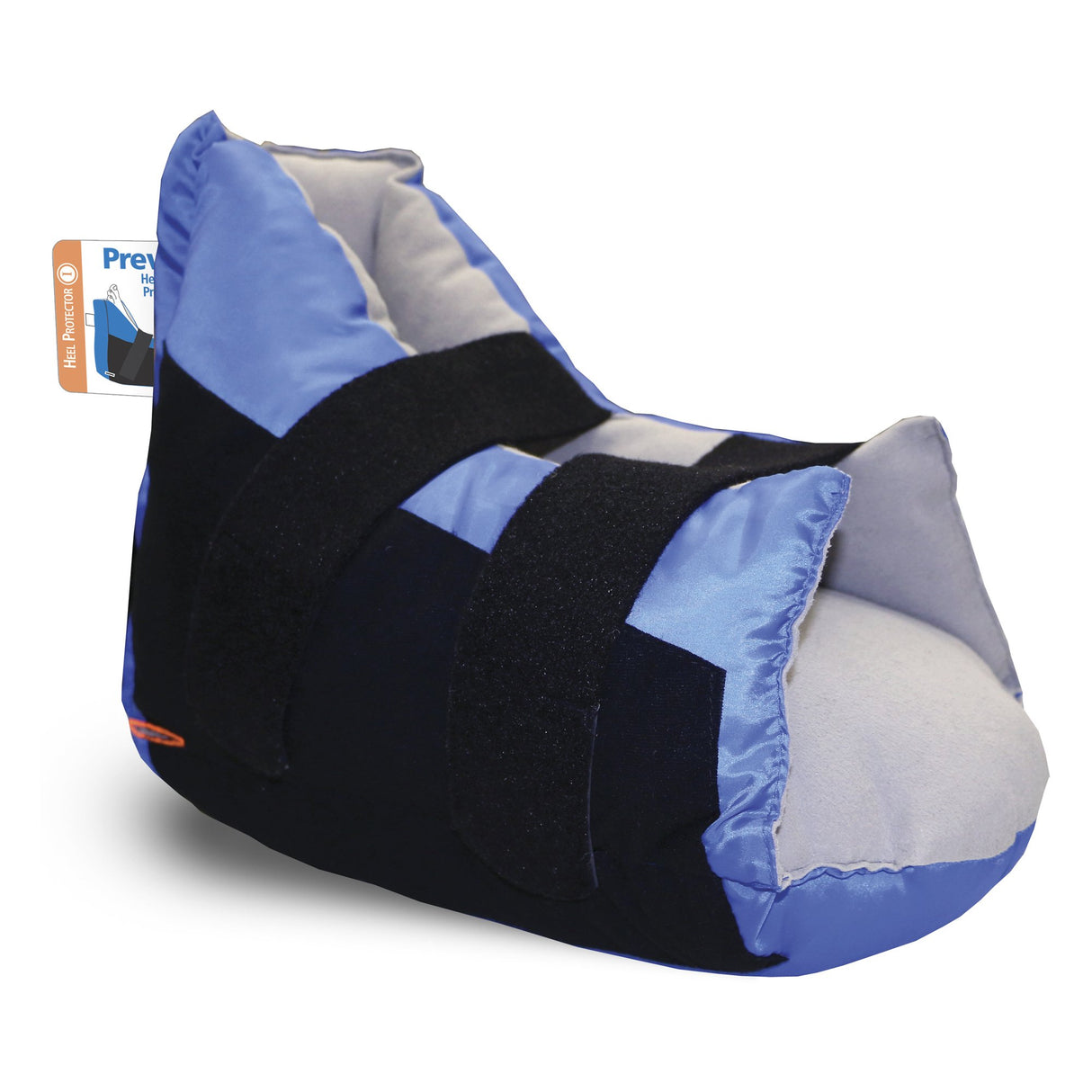 Heel Protection Boot Prevalon® Heel Protector I One Size Fits Most Black / Blue - BeHope