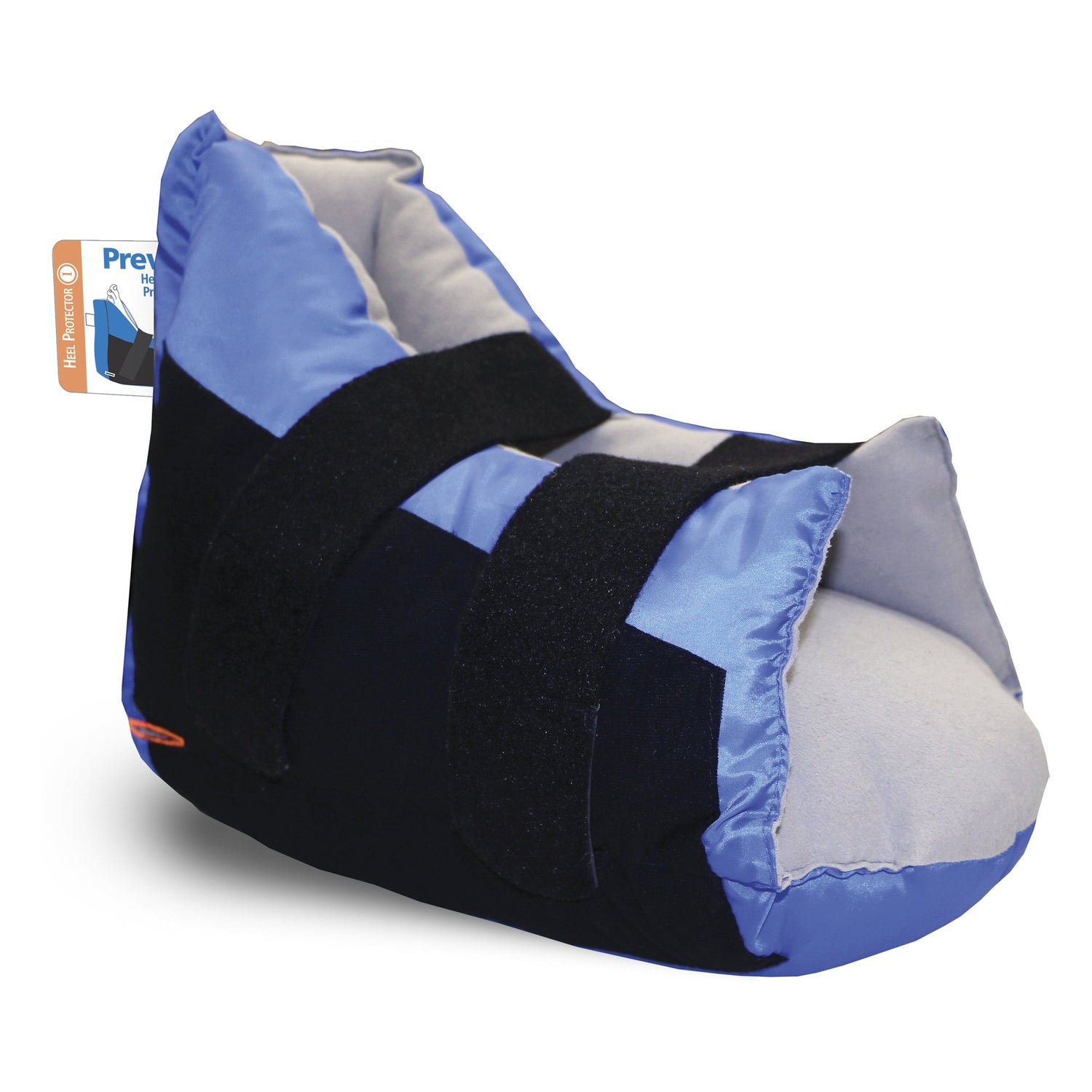 Heel Protection Boot Prevalon® Heel Protector I One Size Fits Most Black / Blue - BeHope