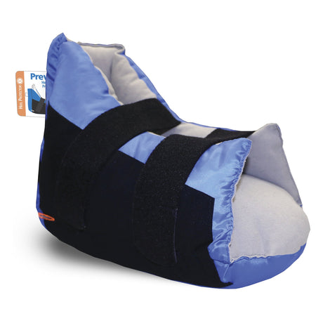 Heel Protection Boot Prevalon® Heel Protector I One Size Fits Most Black / Blue - BeHope