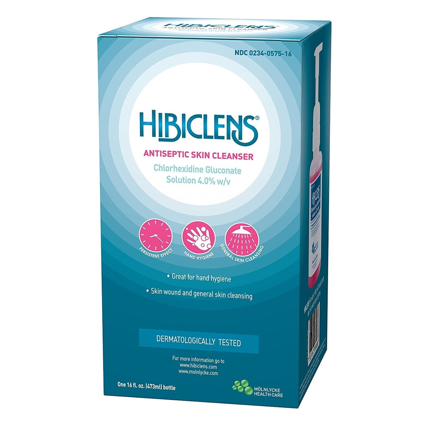 Antiseptic / Antimicrobial Skin Cleanser Hibiclens® 16 oz. Pump Bottle 4% Strength CHG (Chlorhexidine Gluconate) NonSterile - BeHope