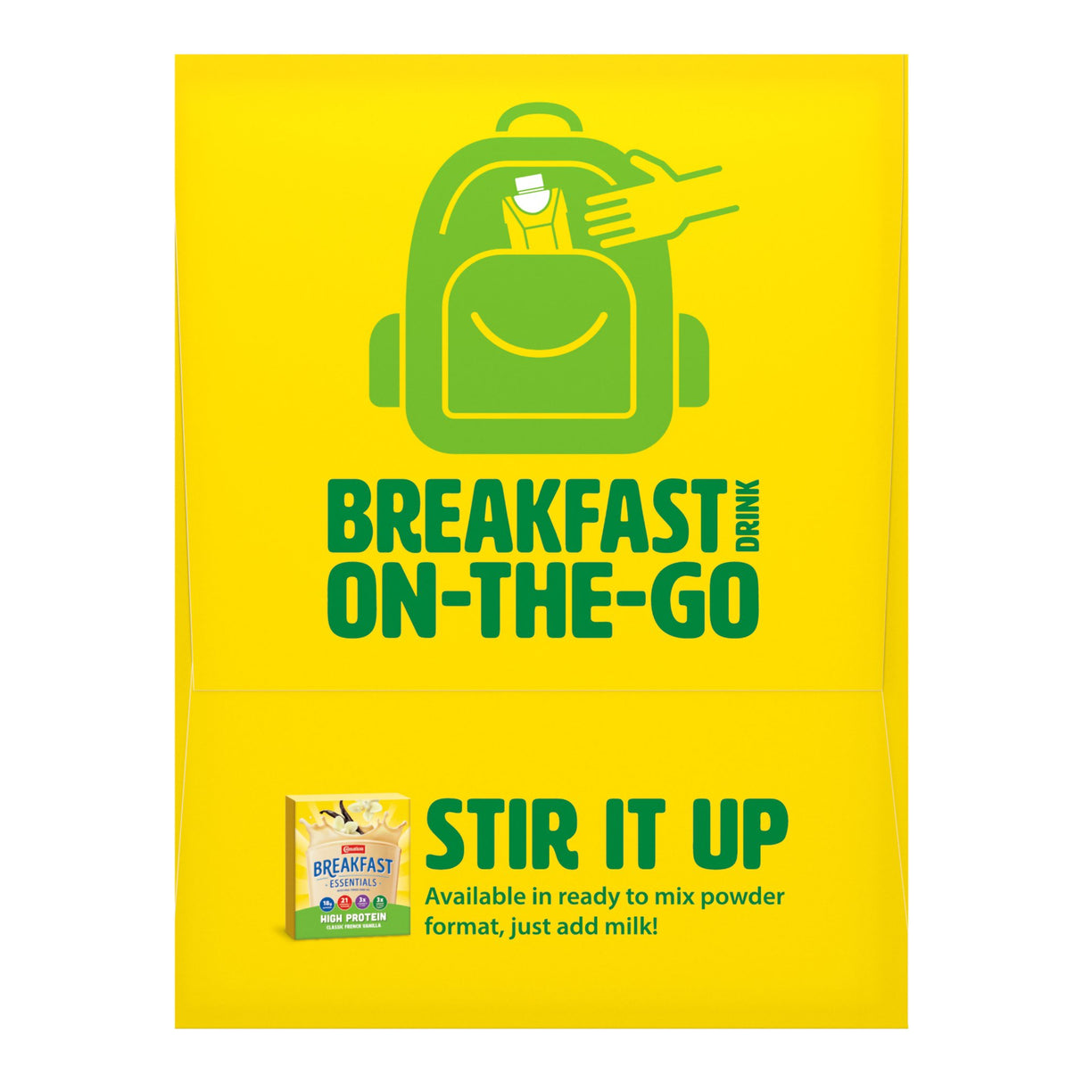 Oral Supplement Carnation Breakfast Essentials High Protein French Vanilla Flavor Liquid 8 oz. Bottle - BeHope