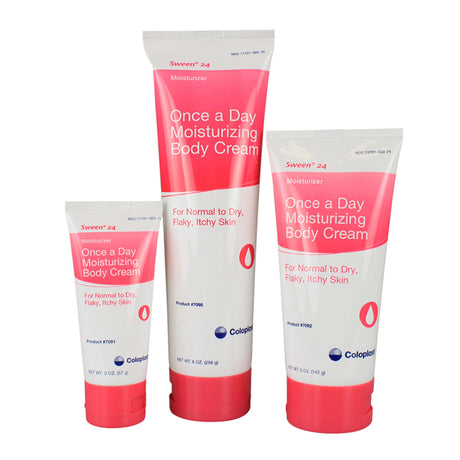Hand and Body Moisturizer Sween® 24 2 oz. Tube Unscented Cream CHG Compatible - BeHope