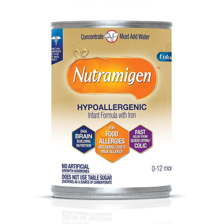 Infant Formula Nutramigen® Unflavored 13 oz. Can Concentrate Iron Cow's Milk Allergy - BeHope