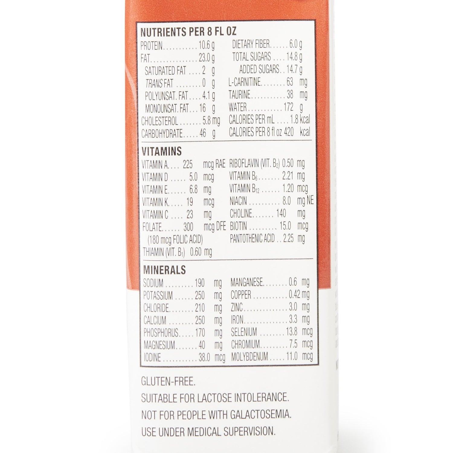 Oral Supplement Suplena® with Carbsteady® Vanilla Flavor Liquid 8 oz. Reclosable Carton - BeHope