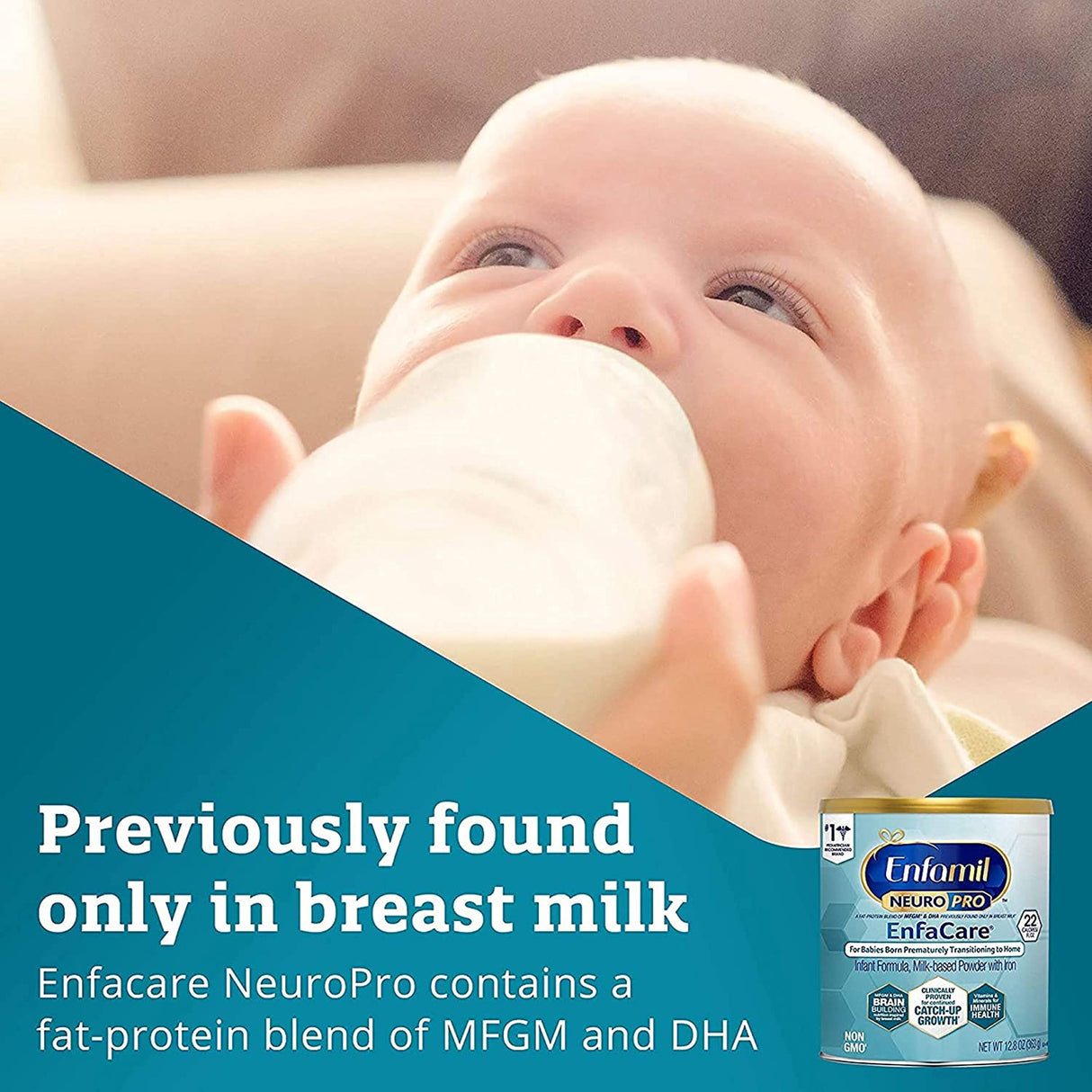 Infant Formula Enfamil® NeuroPro™ EnfaCare® Unflavored 13.6 oz. Can Powder Milk-Based Premature - BeHope