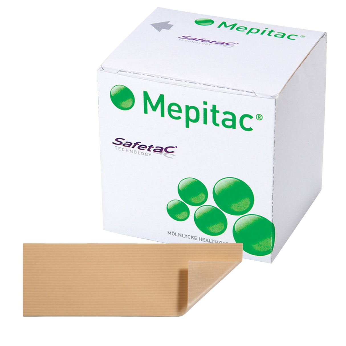 Medical Tape Mepitac® Tan 3/4 X 118 Inch Silicone NonSterile - BeHope