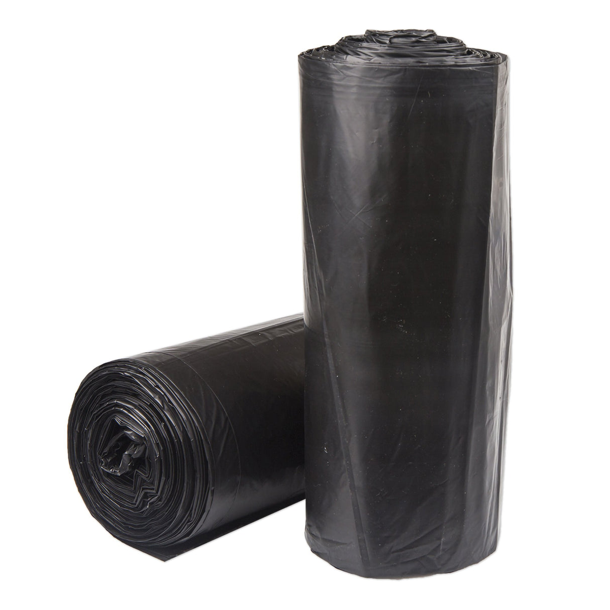 Trash Bag McKesson 45 gal. Black HDPE 22 Mic. 40 X 48 Inch Star Seal Bottom Coreless Roll - BeHope