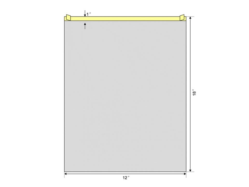 General Purpose Drape ClearView 12 W X 18 L Inch Sterile - BeHope