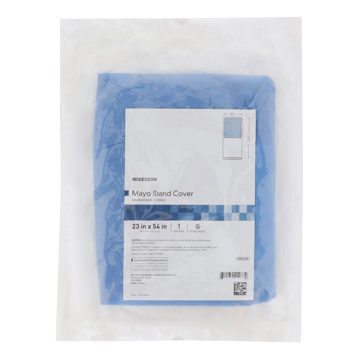 Mayo Stand Cover McKesson 23 X 54 Inch For Mayo Stand - BeHope