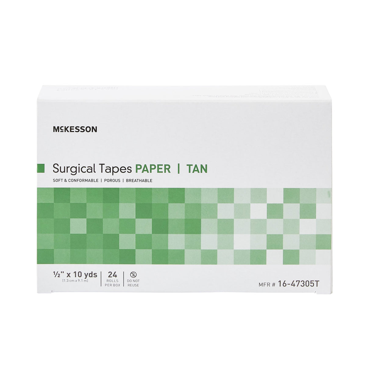Medical Tape McKesson Tan 1/2 Inch X 10 Yard Paper NonSterile - BeHope