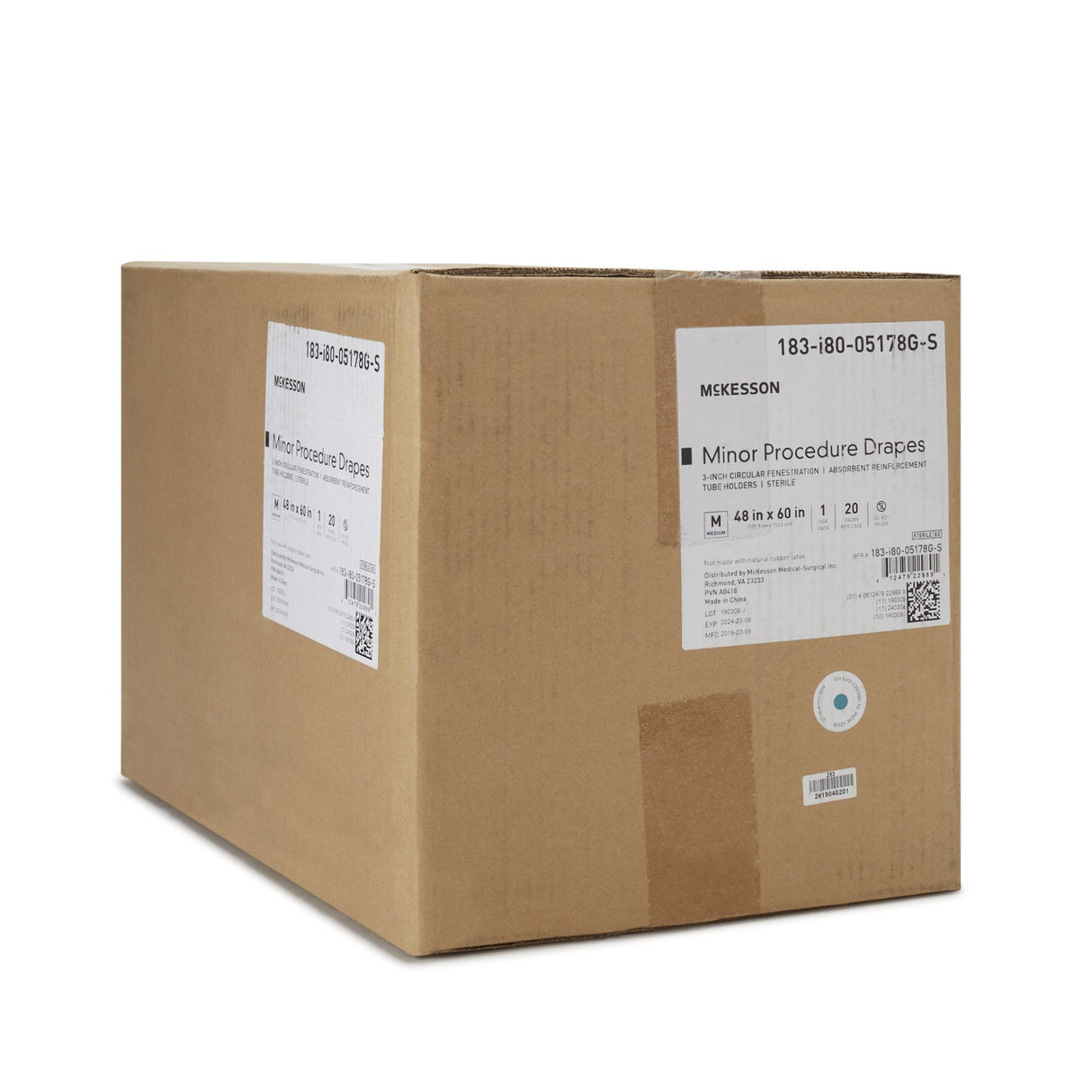 Surgical Drape McKesson Minor Procedure Drape 48 W X 60 L Inch Sterile - BeHope