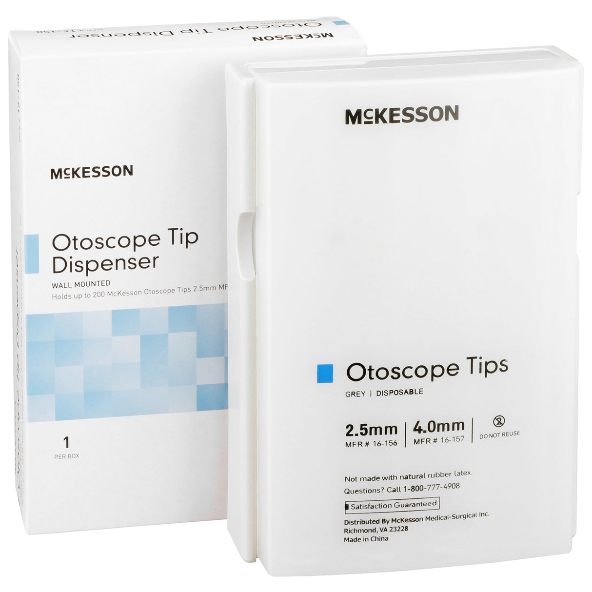 Specula Dispenser McKesson White Plastic Wall Mount - BeHope