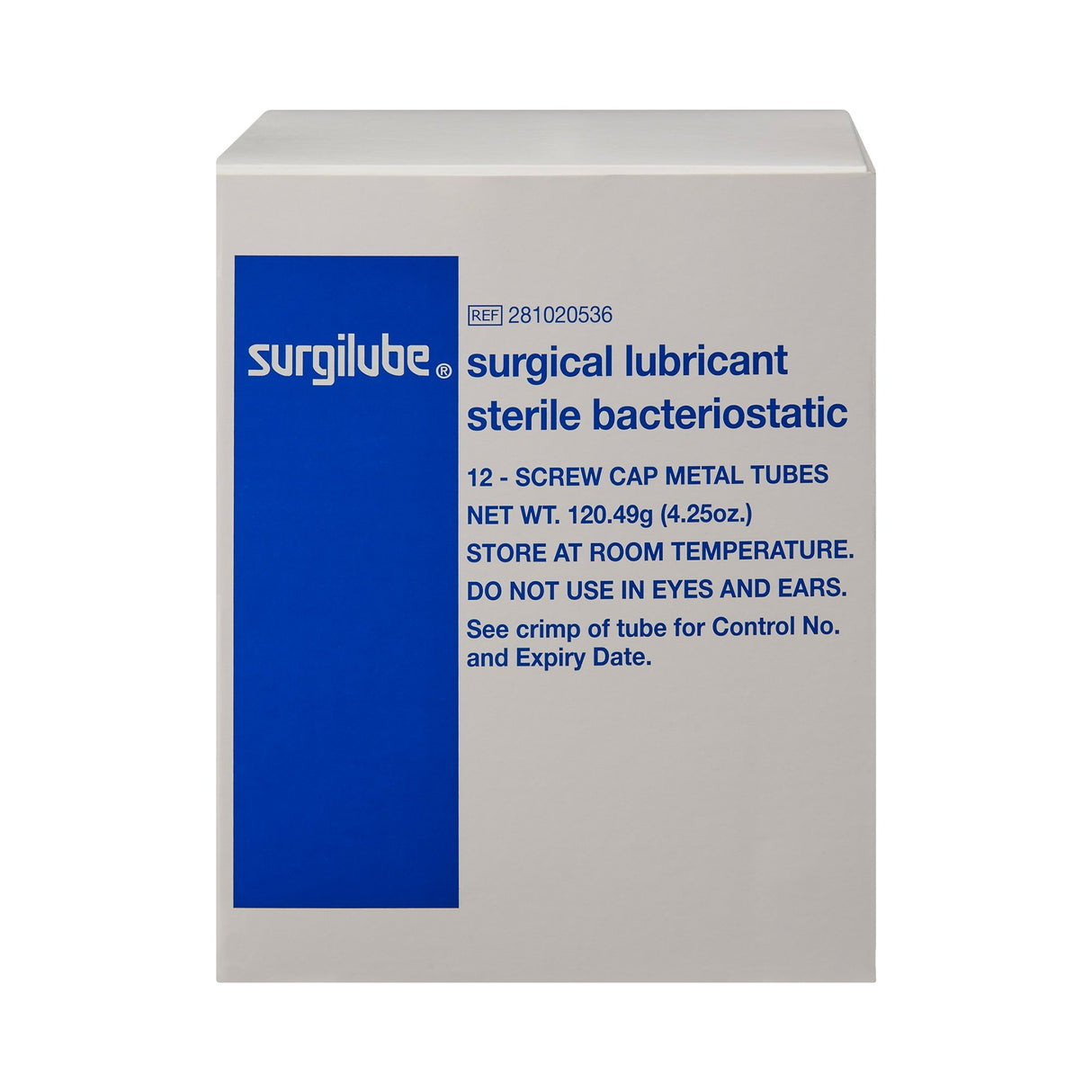 Lubricating Jelly - Carbomer free Surgilube® 4.25 oz. Tube Sterile - BeHope