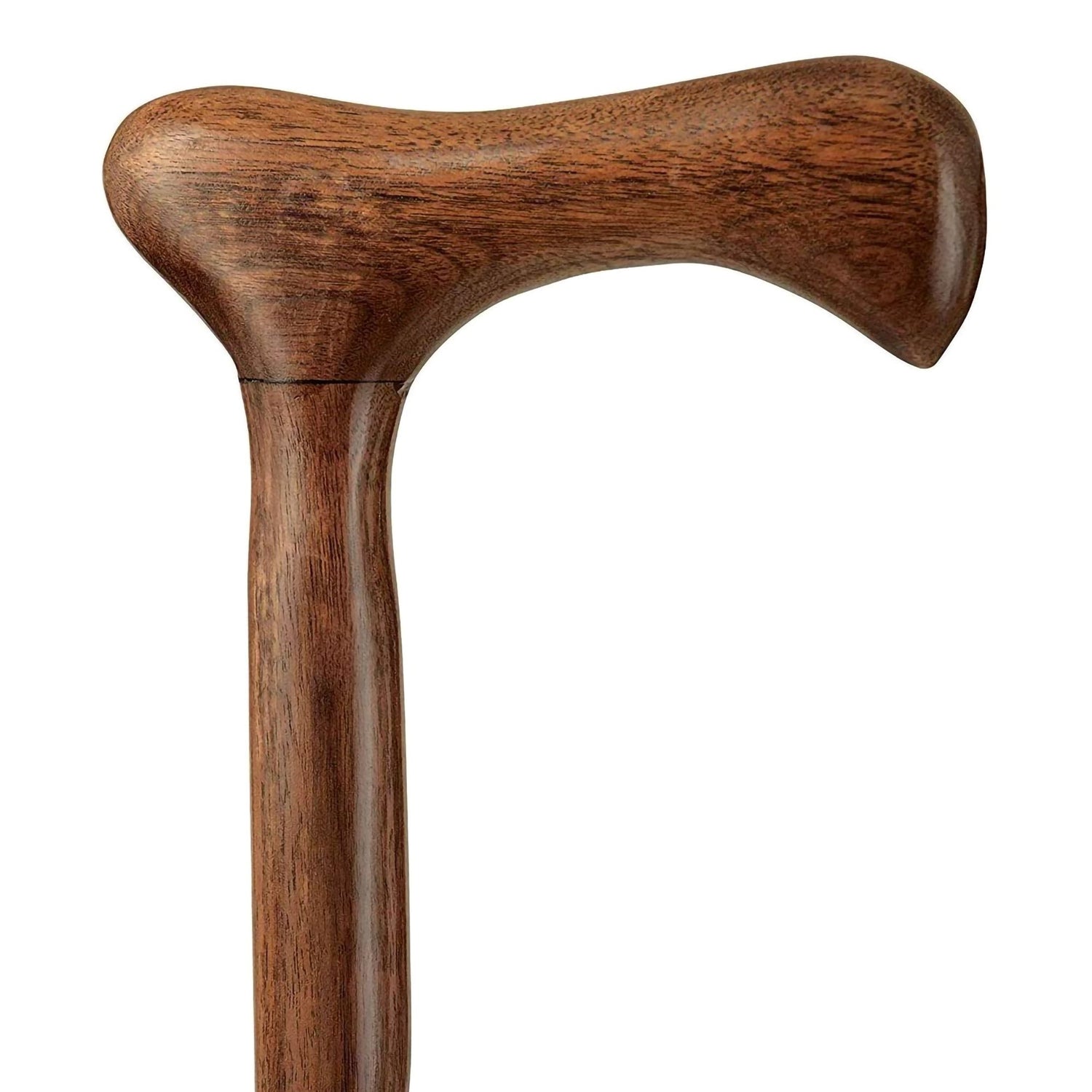 T-Handle Cane Brazos™ Twisted Wood 37 Inch Height Walnut - BeHope