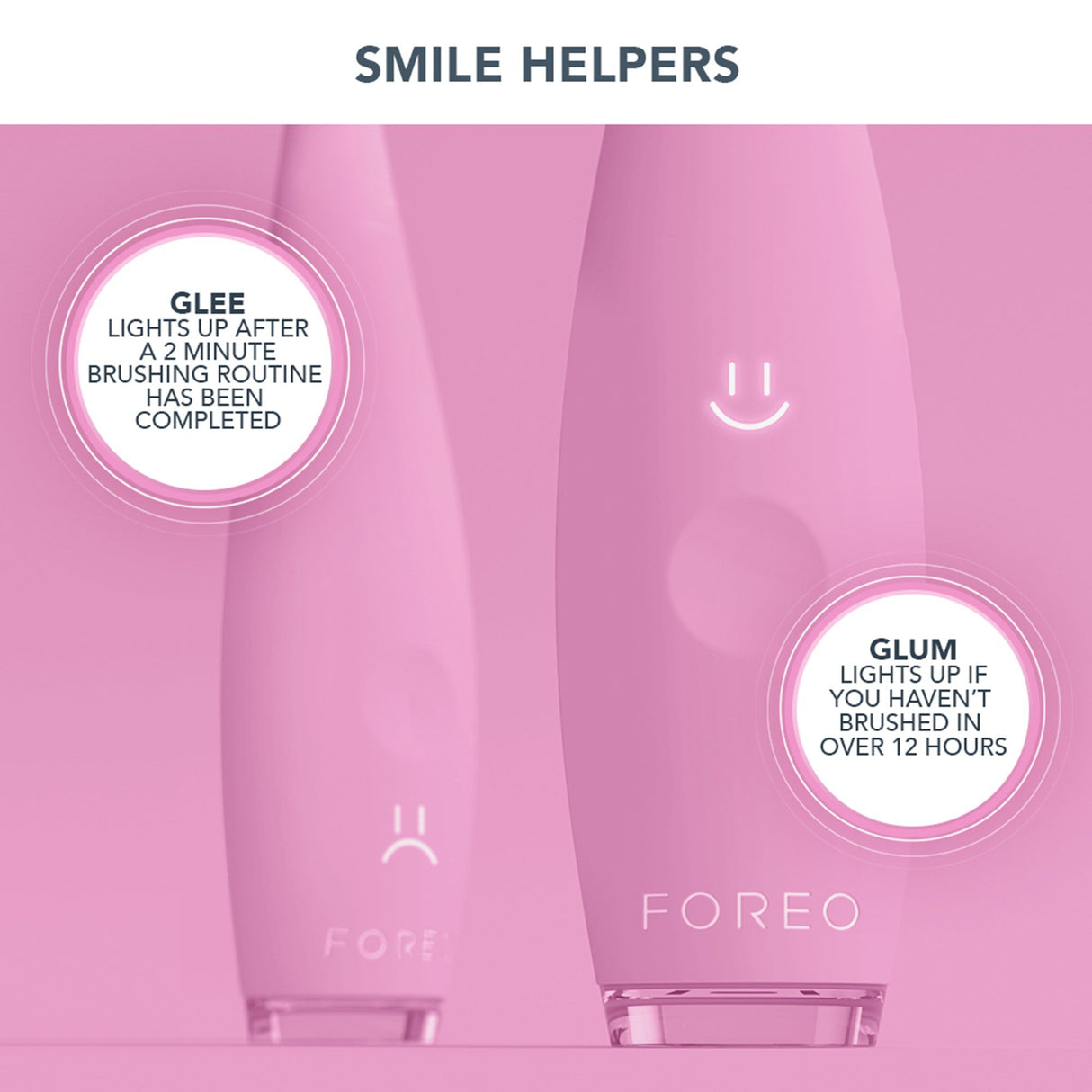 Sonic Toothbrush ISSA™ baby Pearl Pink Bunny Ages Birth to 4 Years Silicone - BeHope