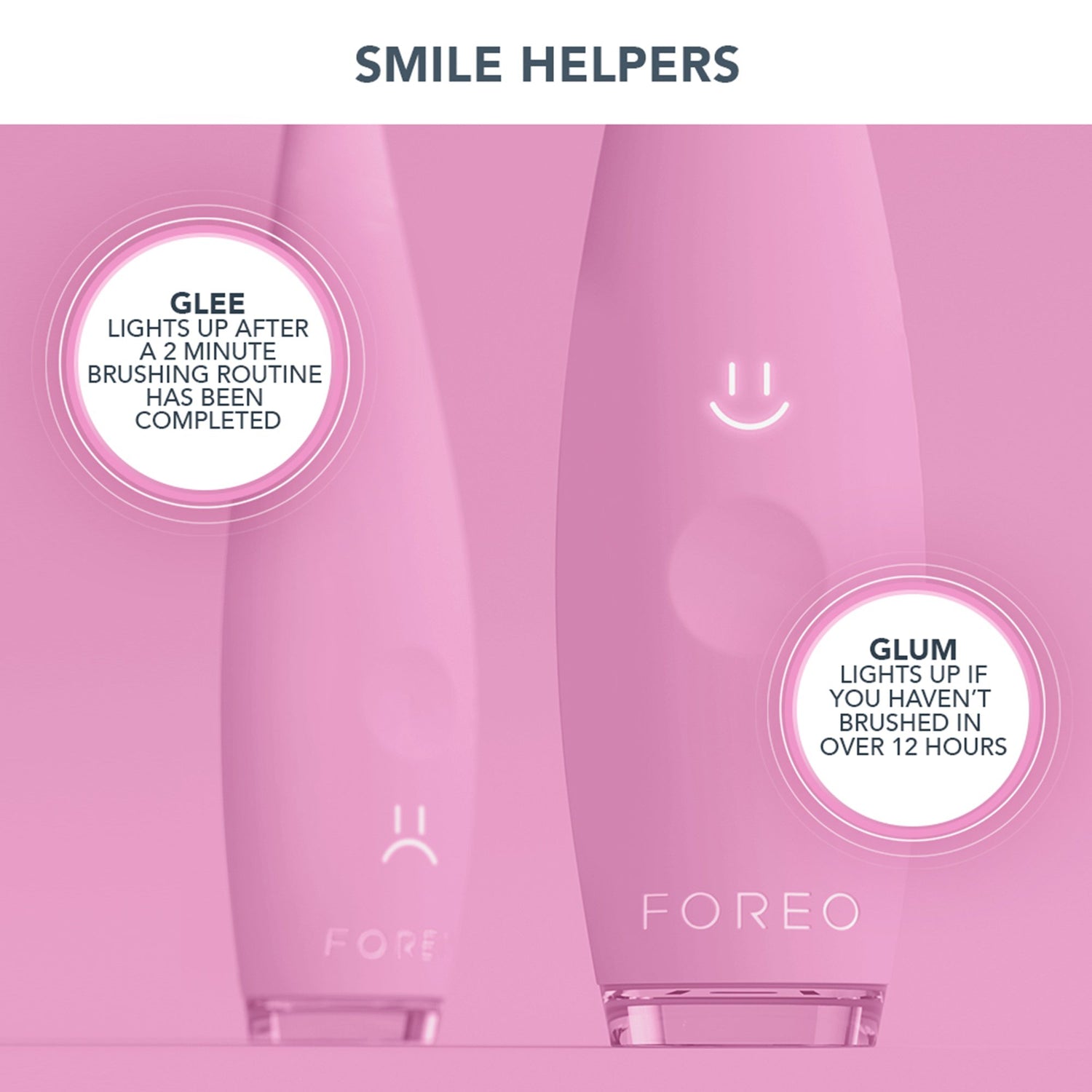 Sonic Toothbrush ISSA™ baby Pearl Pink Bunny Ages Birth to 4 Years Silicone - BeHope