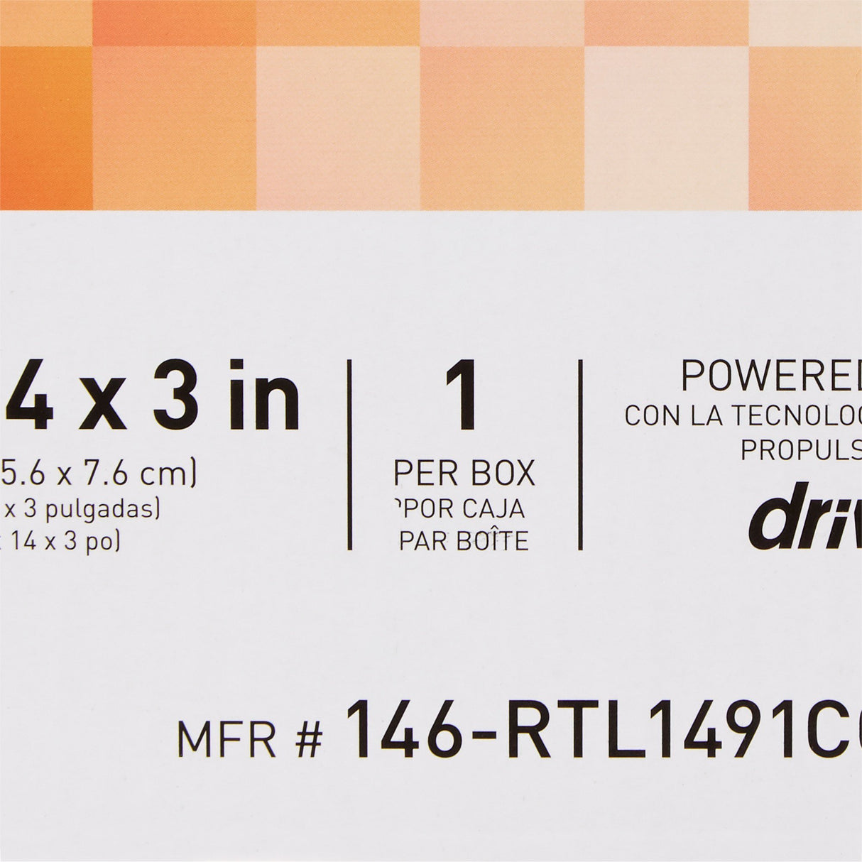 Coccyx Relief Seat Cushion McKesson 18 W X 14 L X 3 D Inch Foam - BeHope