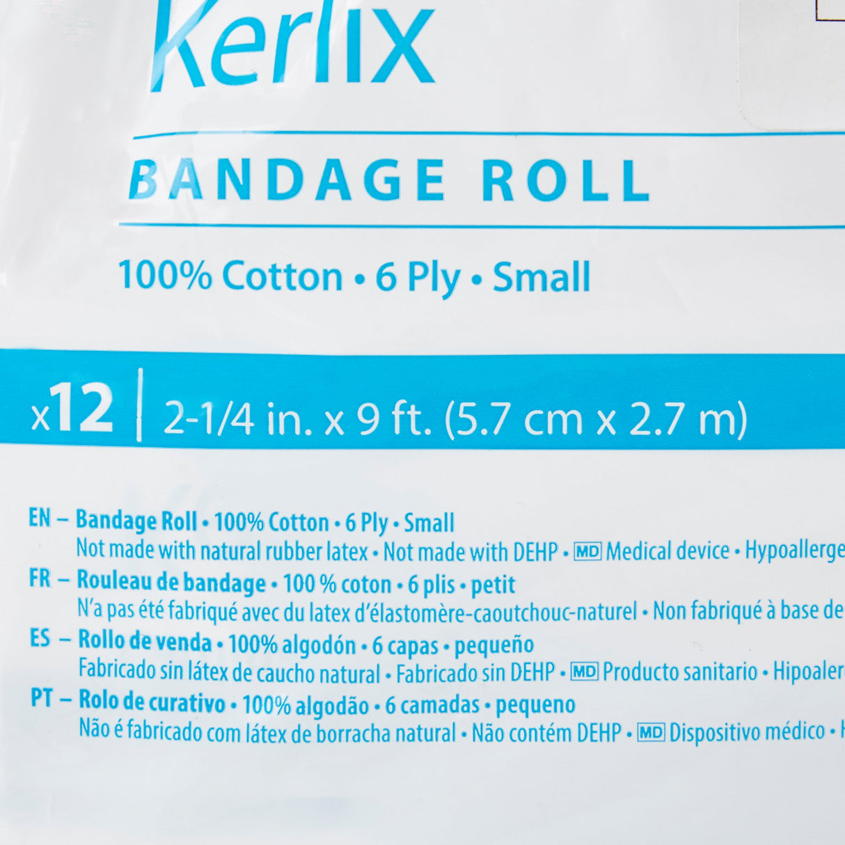 Fluff Bandage Roll Kerlix™ 2-1/4 Inch X 3 Yard 6-Ply NonSterile 12 per Pack - BeHope