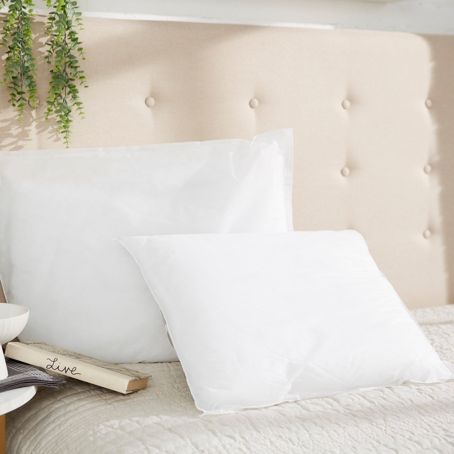 Bed Pillow McKesson 20 X 26 Inch White Single Patient Use - BeHope